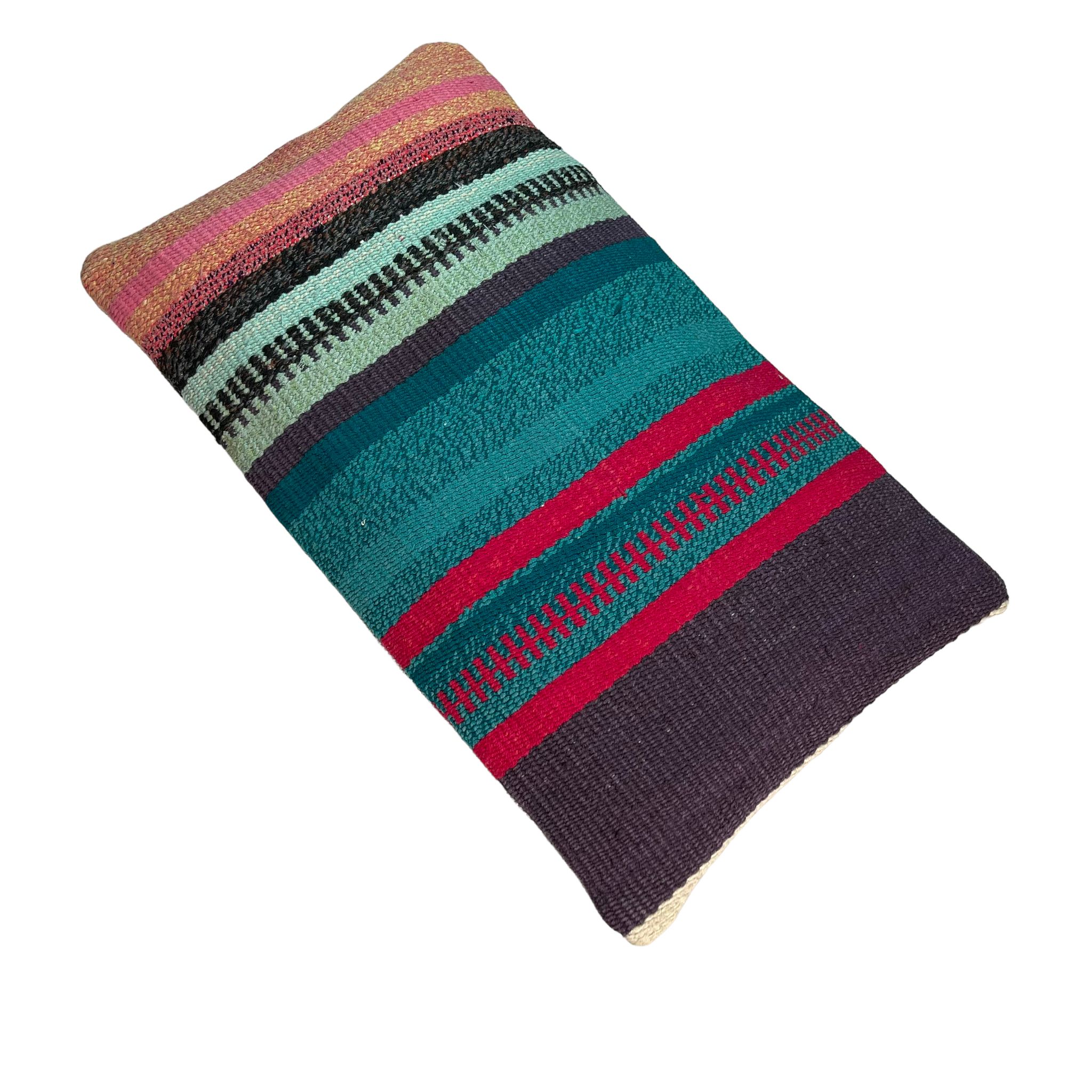 Housse de coussin kilim turc vintage 30x50cm