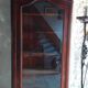 Vitrine ancienne en bois massif – 235 cm