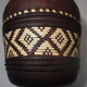 Bouteille ancienne en cuir
