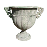 Medici vase in patinated iron