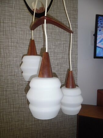 Louis Kalff boomerang chandelier for Philips