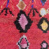 Moroccan red carpet - 152 x 193 cm