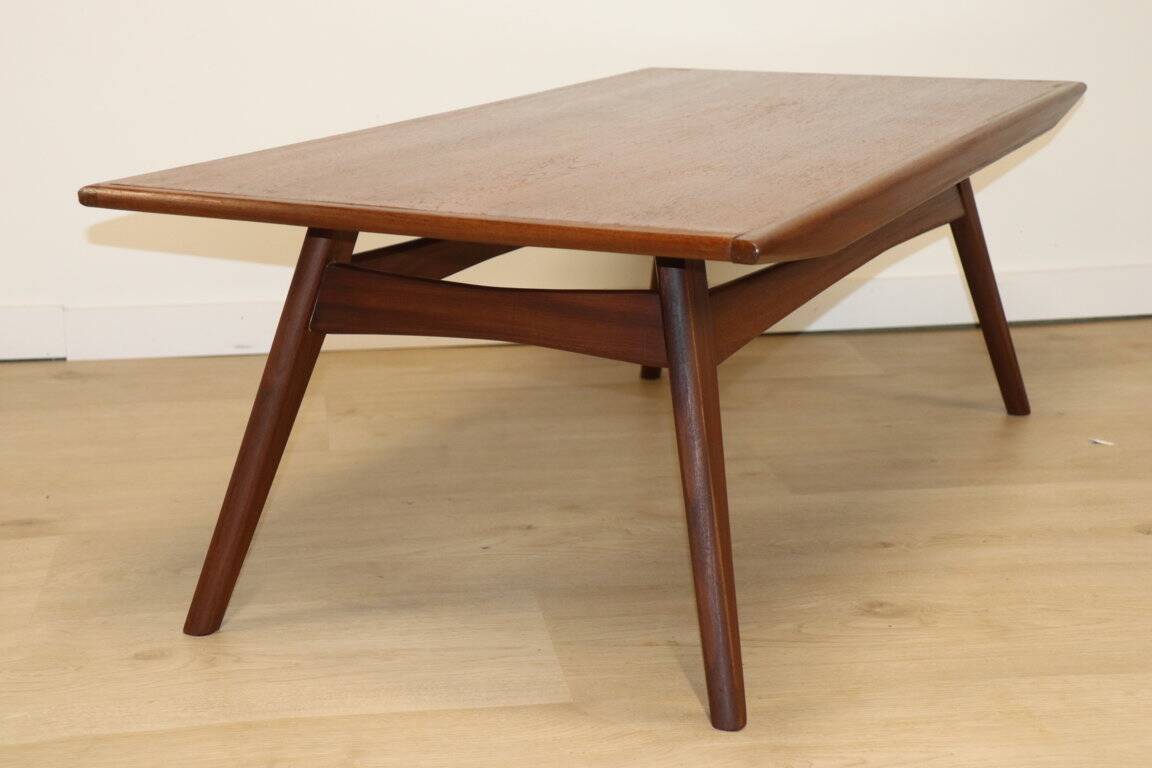 Scandinavian teak coffee table, 1960
