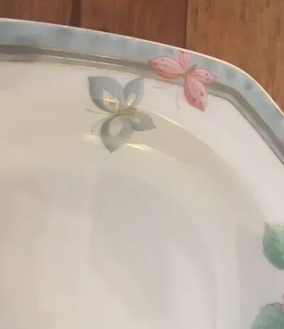 Vintage plate service