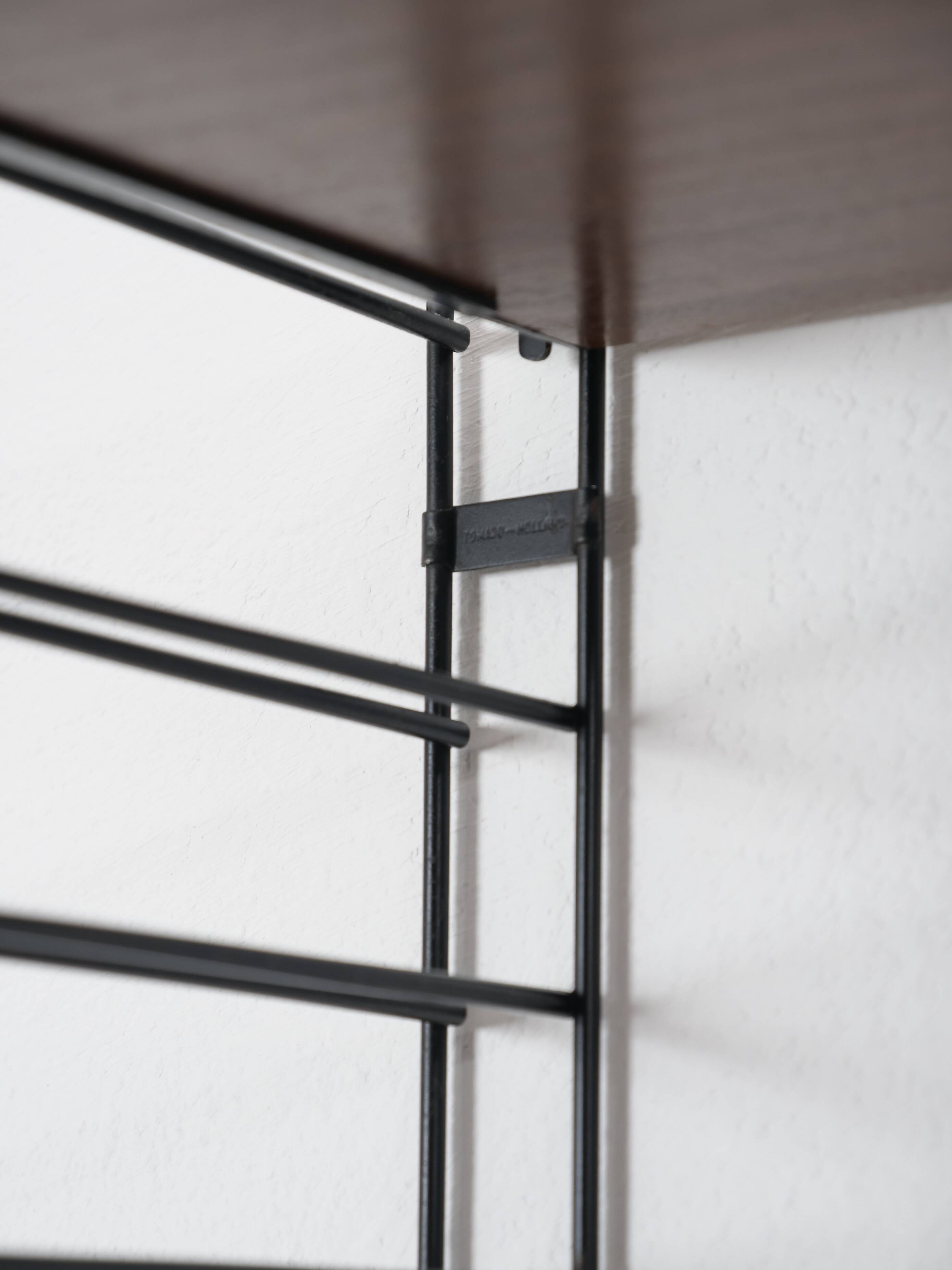 Tomado teak wall shelf