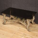 Table basse en bois laqué, années 1960