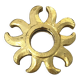 Golden sun mirror