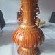 Vase en bois et bambou