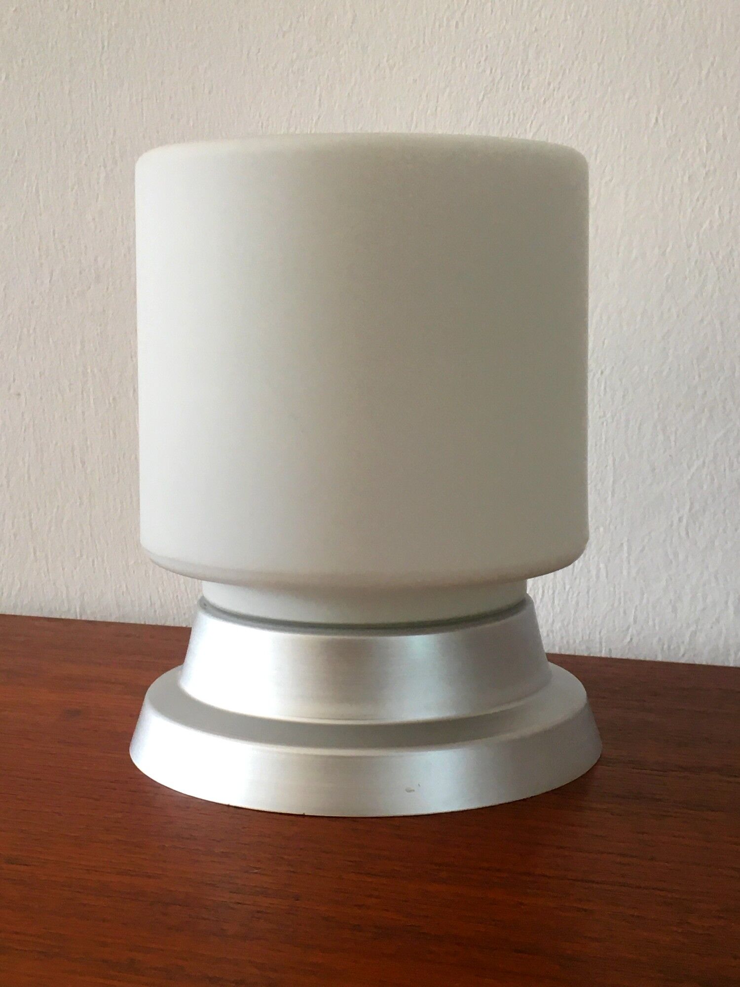White opaline ceiling lamp