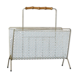 Porte magazine metal magazine rack, années 1960