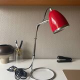 Vintage red desk lamp