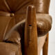 Danish leather lounge chair