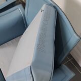 Korium Leather Armchairs by Tito Agnoli for Matteo Grassi, 1970s