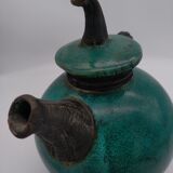 Théière "Citrouille " raku