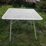 Folding garden table