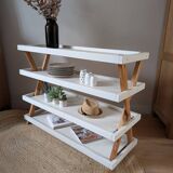 Old store furniture shelf