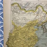 Old map of East Asia