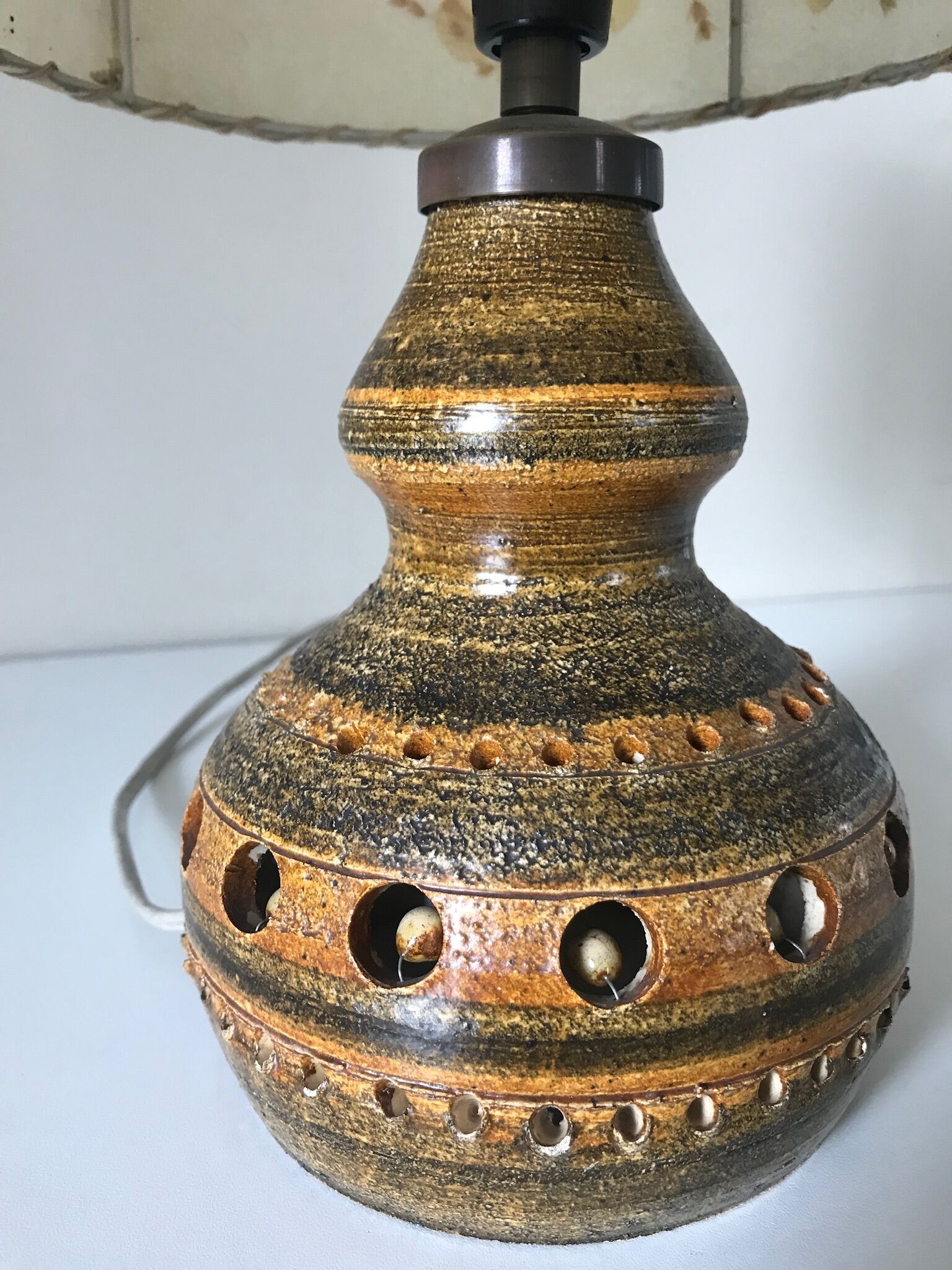 Ceramic lamp 1960 Georges Pelletier