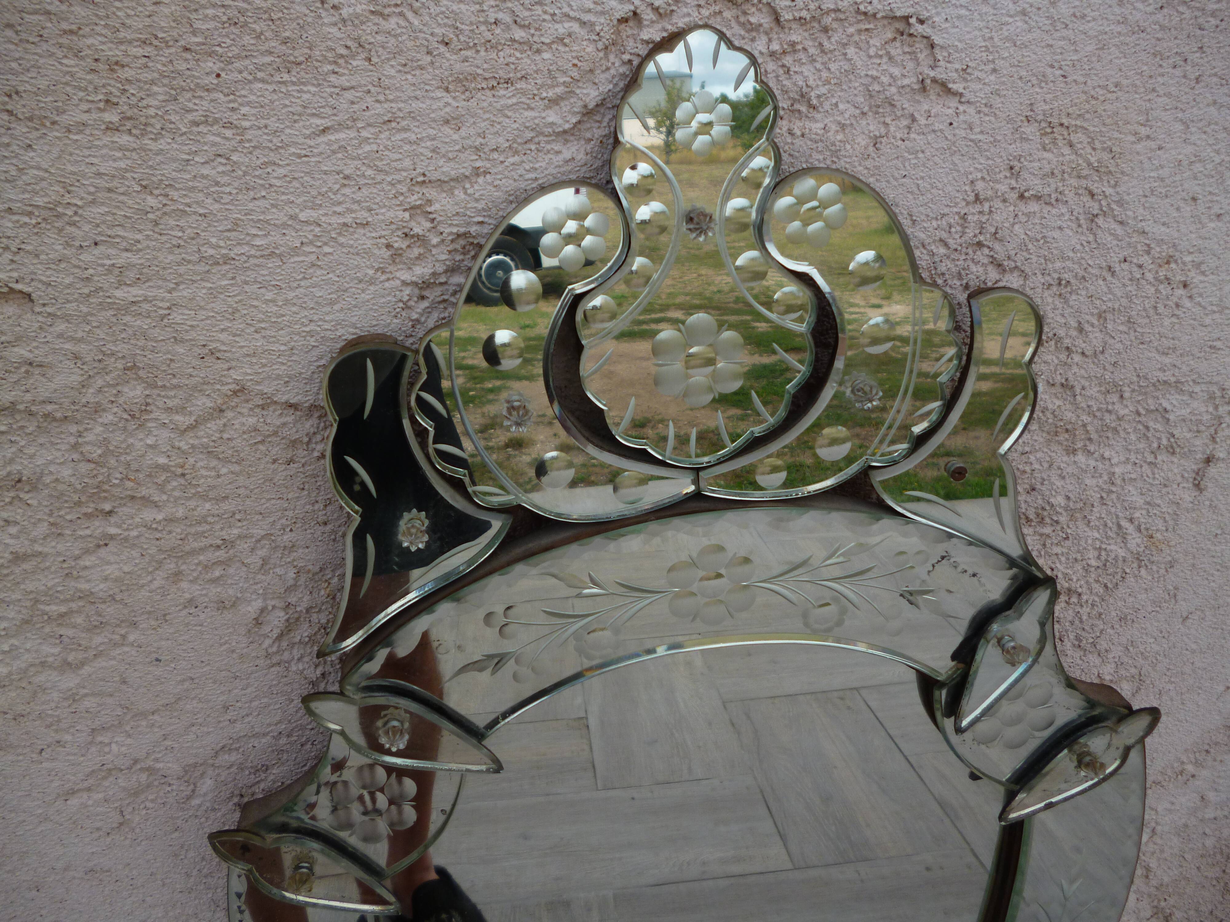 Mirror of venice XX ems 45x75cm