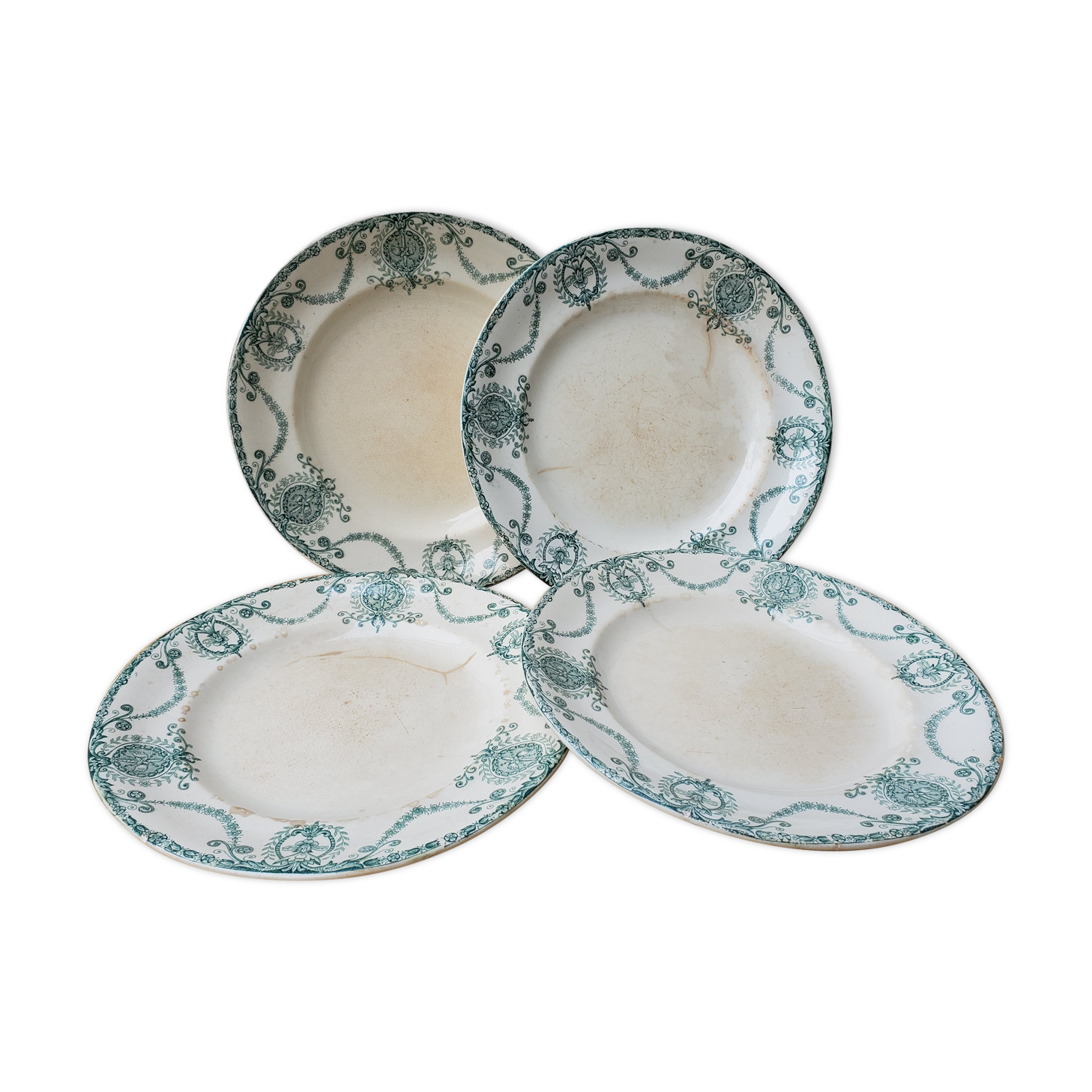 4 plates Terre de Fer