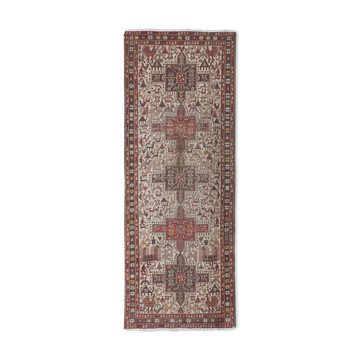 Tapis de couloir turc vintage