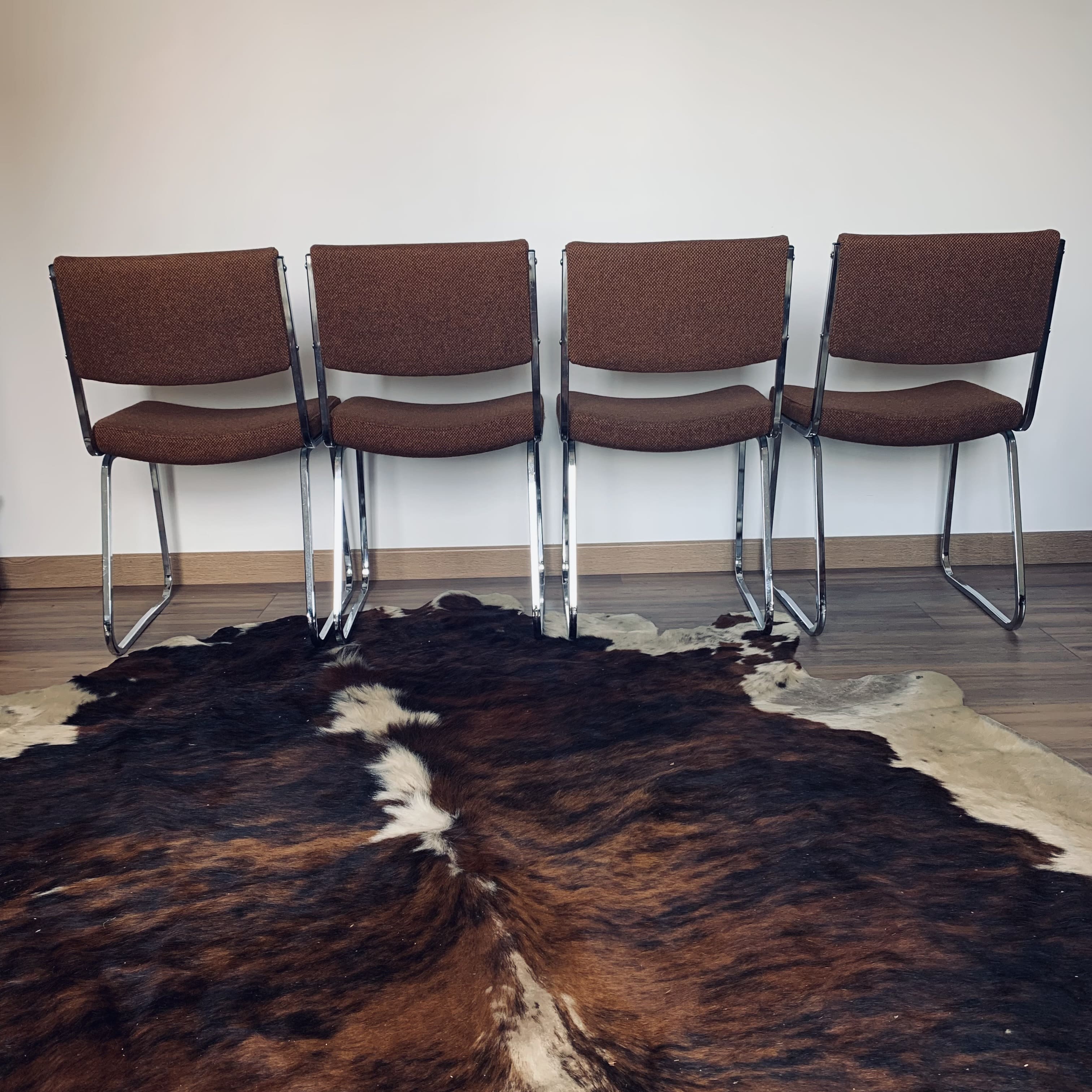 Ensemble de 4 chaises vintage