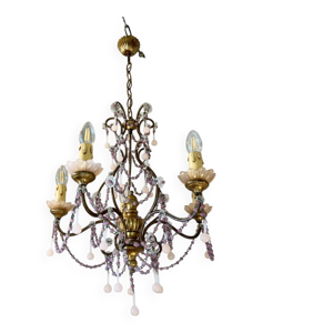 lustre italien opaline