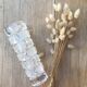 Vintage Cristal d'Arques vase in frosted glass