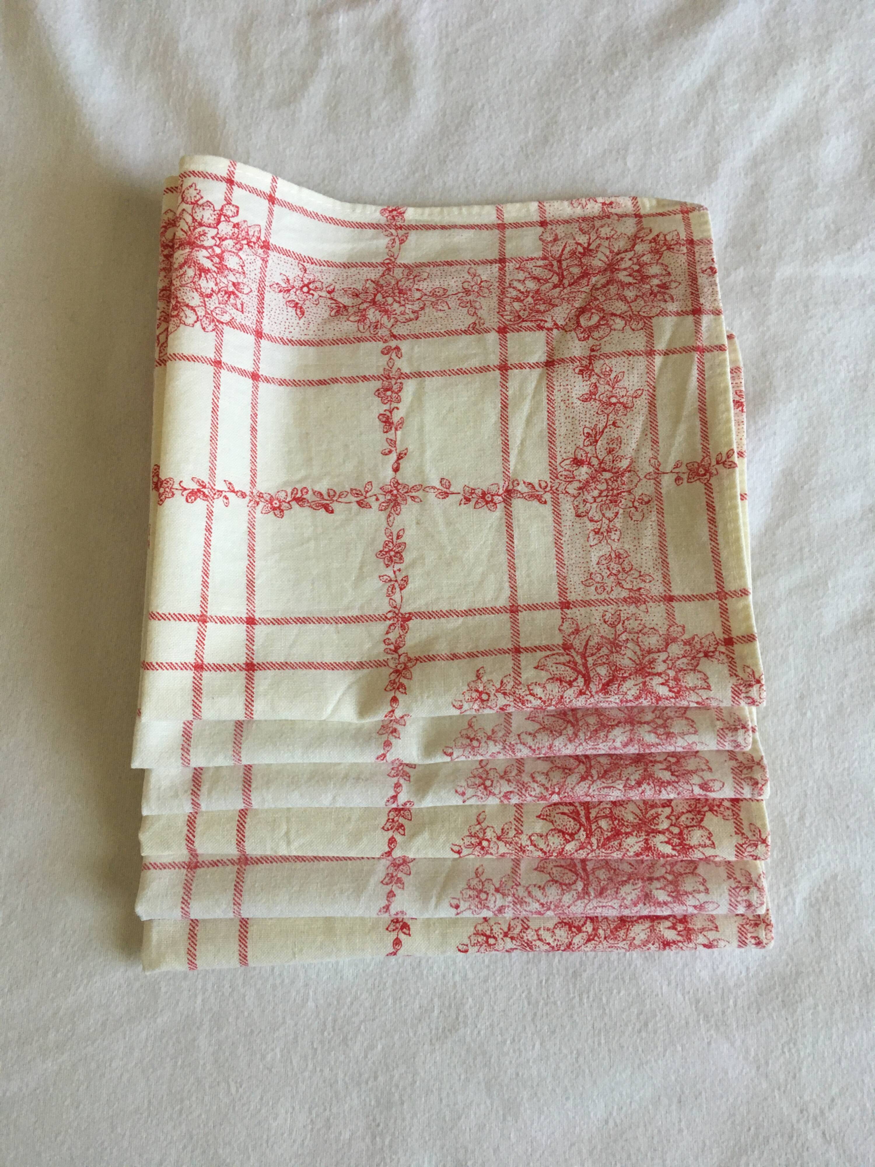 12 serviettes de table provençales 42 x 40