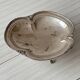 Antique silver plate on cabriole legs