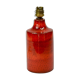 Pied de lampe 1960 céramique rouge
