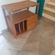 woven rattan chest of drawers - 2 drawers