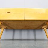 1960s Chest of Drawers with Glass Shelf ,Czechoslovakia