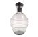 Smoked glass liqueur carafe