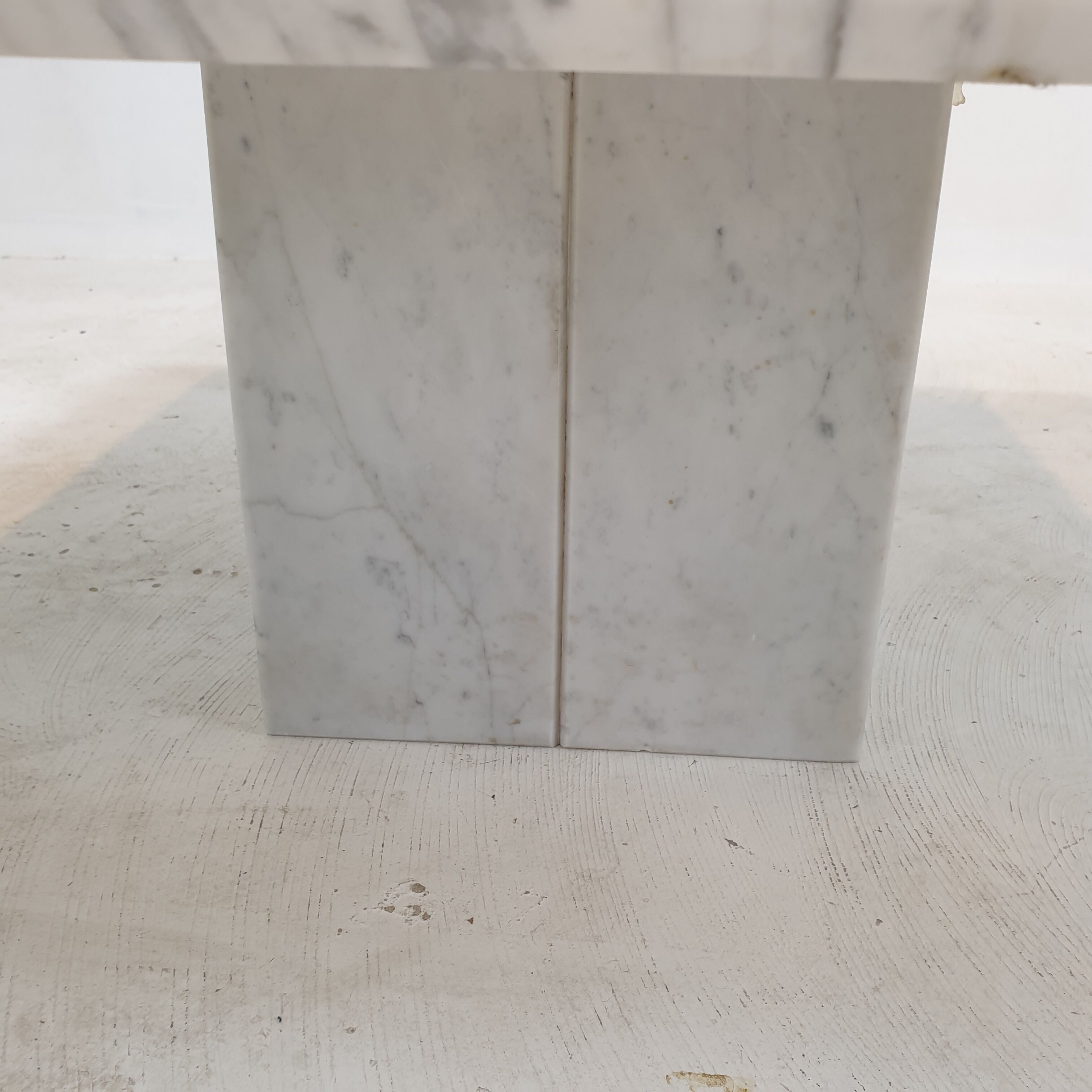 Italian Carrara Marble Coffee Table, 1990's