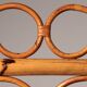 Vintage Rattan room divider or room divider made in Italy 1960