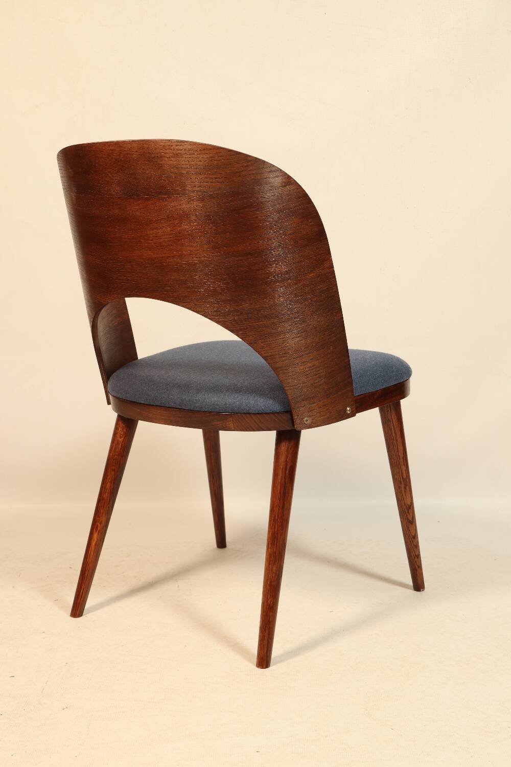 Chaises de salle à manger en chêne design vintage personnalisées