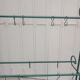 Wrought iron towel rack