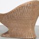Vintage Rattan Meditation Chair