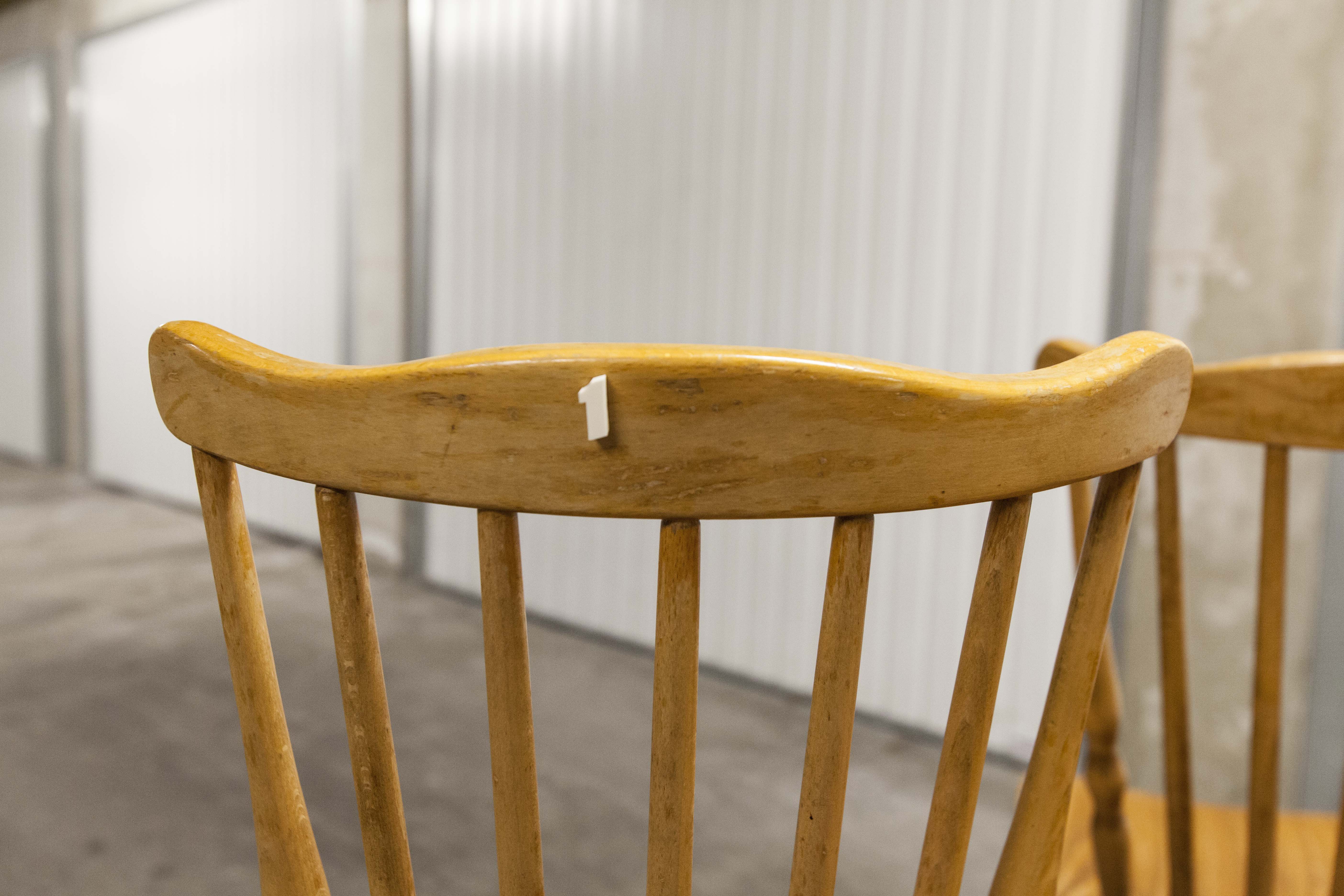 Set of 8 Baumann chairs "Florida"