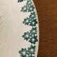 Hollow porcelain dish with rooster pattern