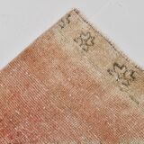 3x12 Vintage Oushak Runner Rug, Antique Rug, Hallway Runner Rug, 82x365Cm