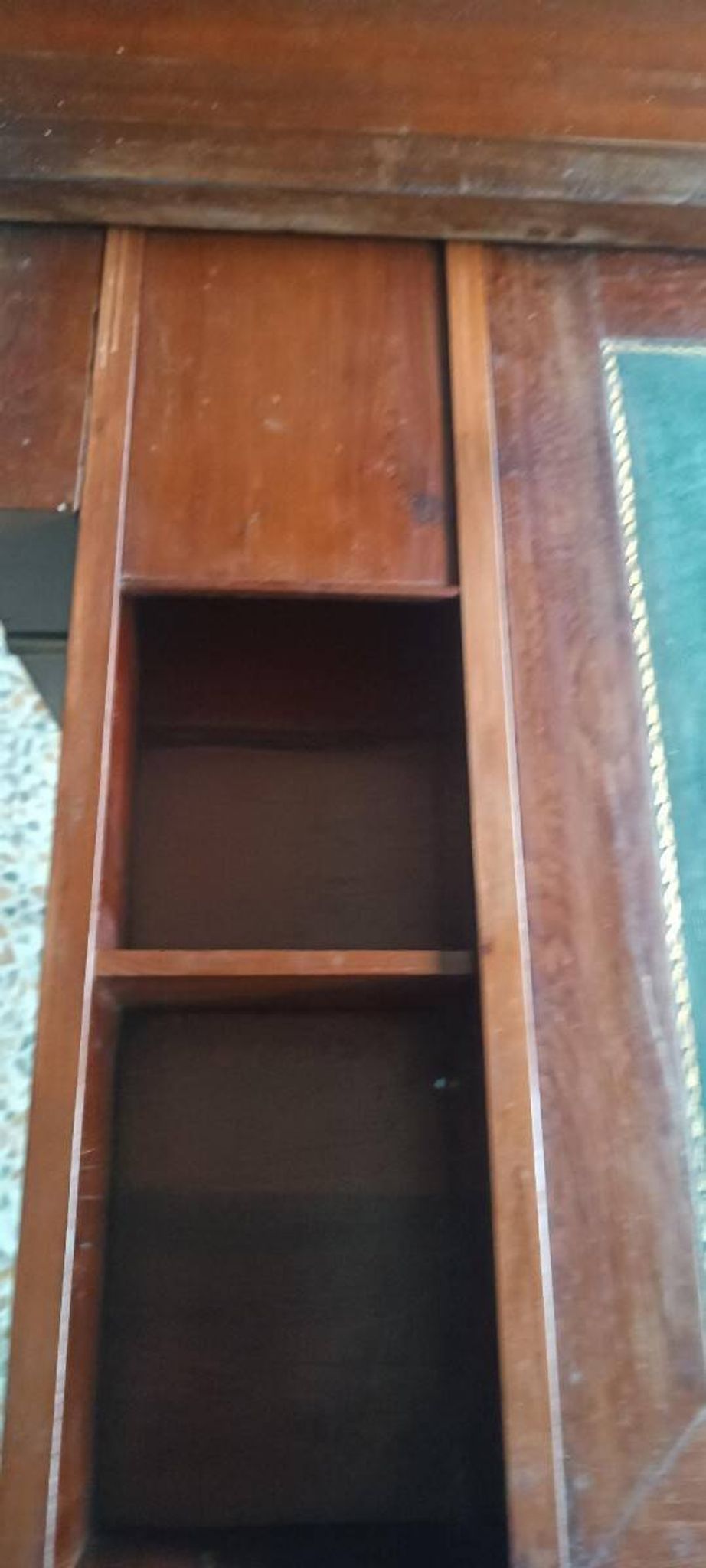 Antique writing table - sliding top - mahogany - Louis XVI