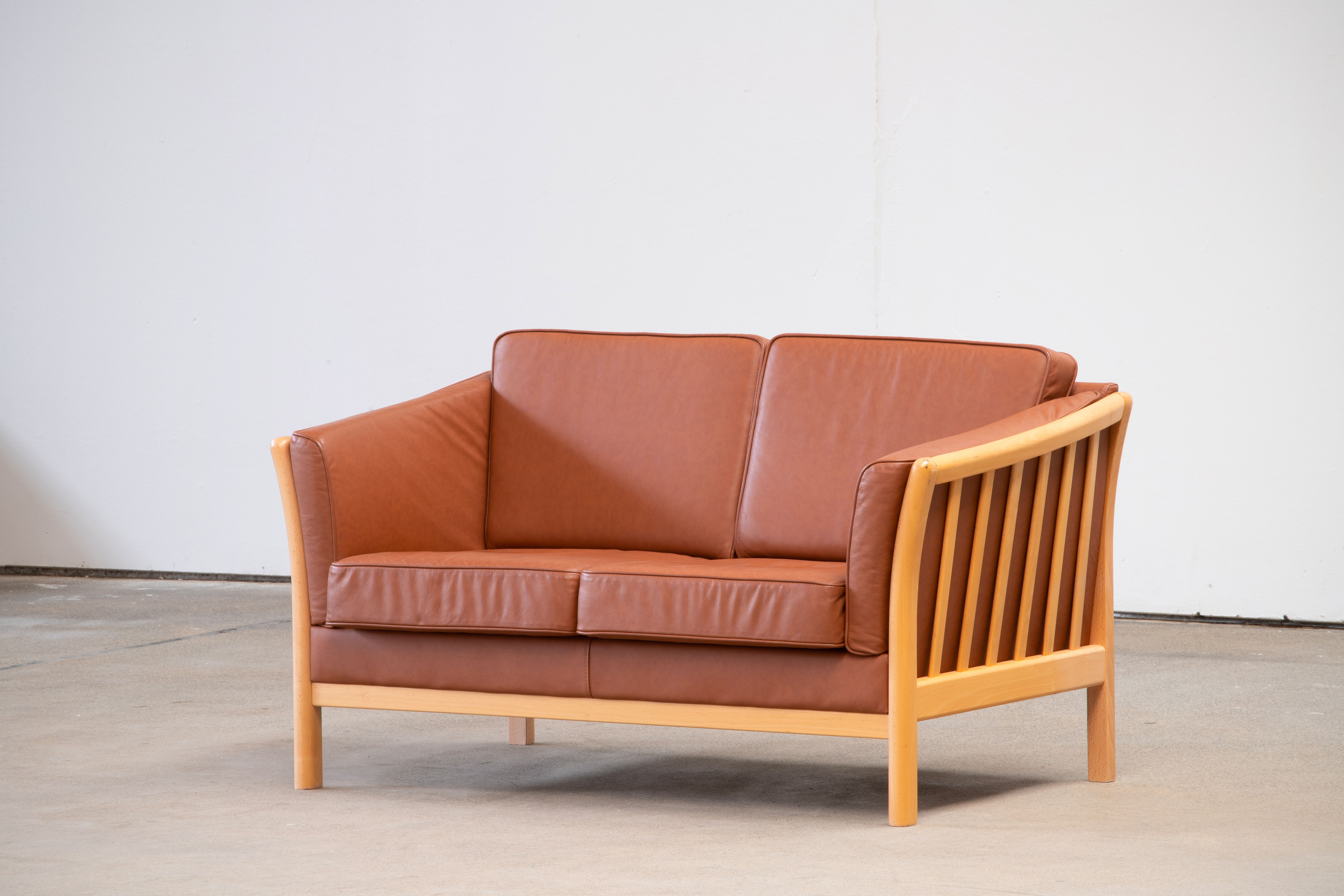 Danish leather sofa