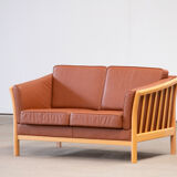Danish leather sofa