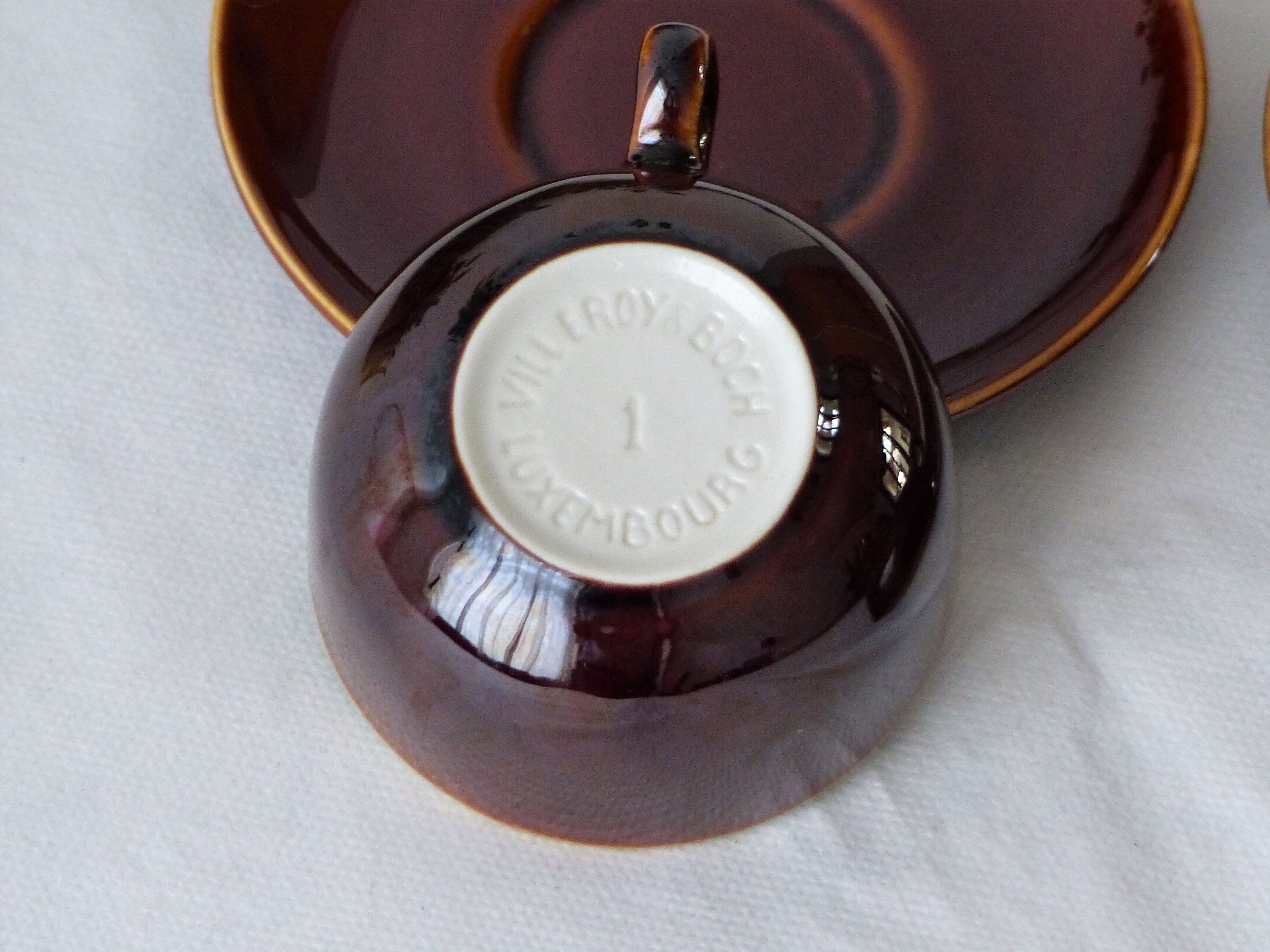 2 cups and subcups Villeroy - Boch