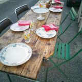 Old guinguette table