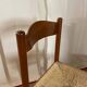 36 chaises vintage en hêtre et paille – Vente par lots – Grande série