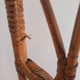 Vintage rattan screen