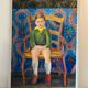 Polish school portrait of Cyan (1912-1981)